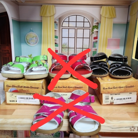 Salt Water Sandals Bundle - Picture 1 of 5